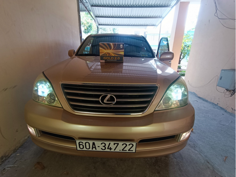 Độ đèn nâng cấp ánh sáng BI LED TITAN GOLD CHO LEXUS GX470